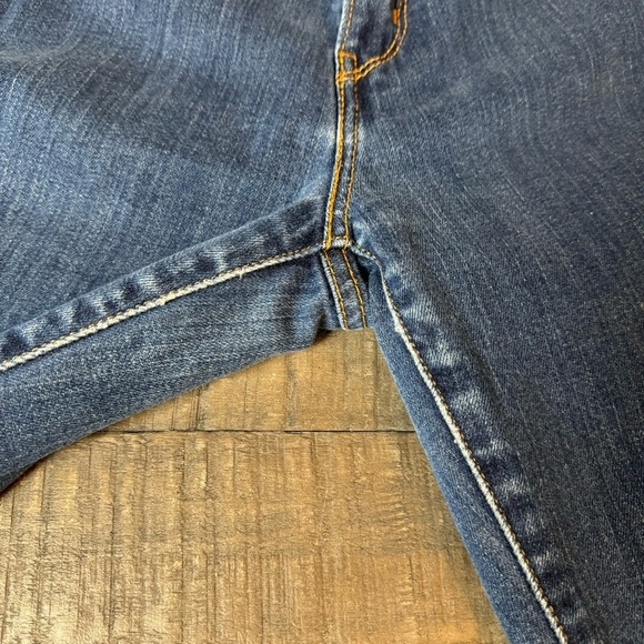 Levis 515 Women's Boot Cut Jeans Size 12 Short Medium Wash Blue Denim Pants - Picture 7 of 12